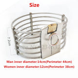  No Escape Padlock Collar 