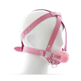  Punish Me Ball Gag Facial Harness 