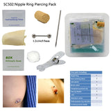  Sterile Self Nipple Piercing Kit 