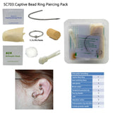  Sterile Self Nipple Piercing Kit 