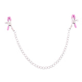  Rubber Coated Nipple Clamps With Chain 
