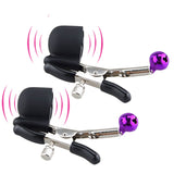  Buzzing Sensations Vibrating Nipple Clamps 