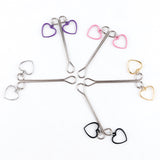  Random Fancy Heart Clit Clips 