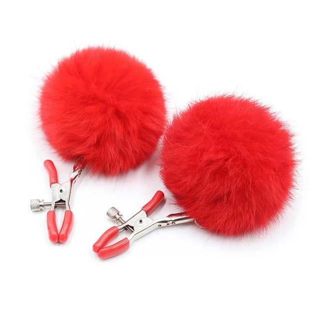 Cuteness Overload Puffy Nipple Clips Cum Swing With Me