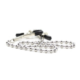  Beaded Stainless Adjustable Tit Clamps 