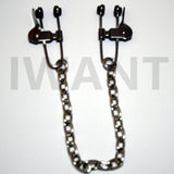  Torture Chain Nipple Clamps BDSM Toy 