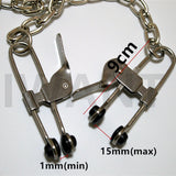  Torture Chain Nipple Clamps BDSM Toy 