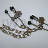  Torture Chain Nipple Clamps BDSM Toy 