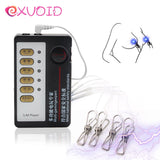  Couple Shocker Electro Nipple Clamps 