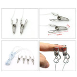  Couple Shocker Electro Nipple Clamps 