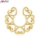  Encircling Hearts Non-Pierced Nipple Shield Jewelry 