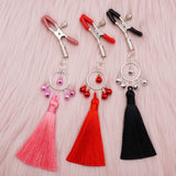  Flirting Tassel Female Nipple Clamps 