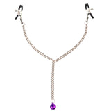  Plunging Chain Erotic Nipple Clamps 