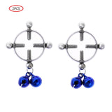  Faux Jewelry Nipple Ring Clamps 