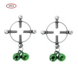  Faux Jewelry Nipple Ring Clamps 