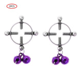 Faux Jewelry Nipple Ring Clamps 