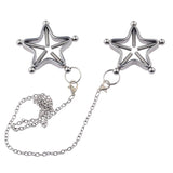  Sensual Stars Nipple Clamp Chain 