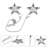  Sensual Stars Nipple Clamp Chain 