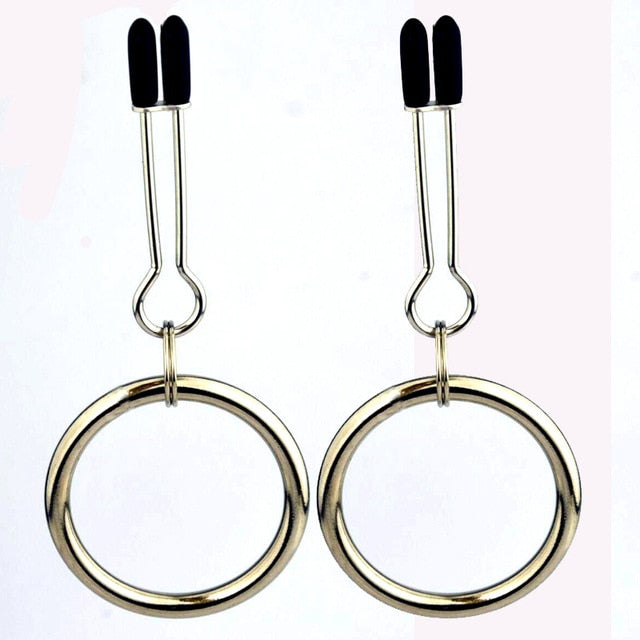 Tweezer Type Nipple Clamps Sex Toys