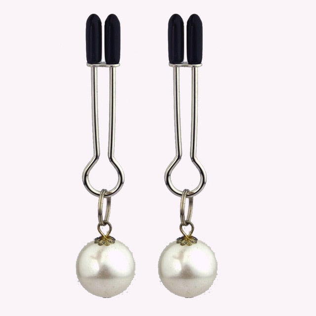 Tweezer Type Nipple Clamps Sex Toys