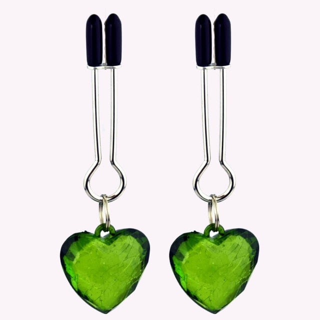 Tweezer Type Nipple Clamps Sex Toys