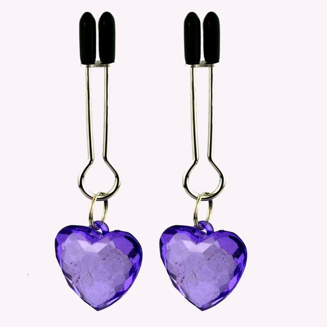 Tweezer Type Nipple Clamps Sex Toys