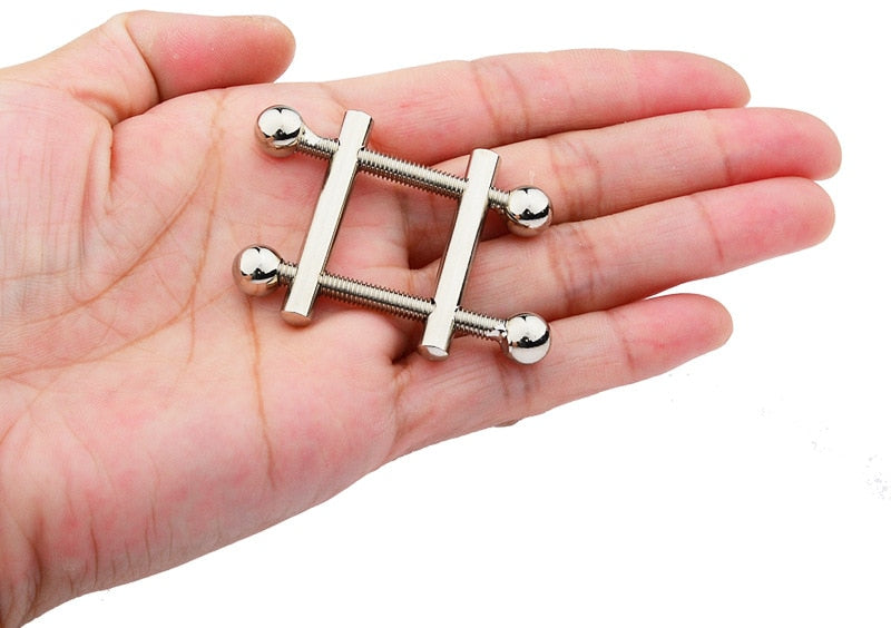 Get Screwed Lesbian Nipple Clamp
