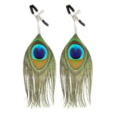  Alluring Peacock-Inspired Pussy Lip Clamps 