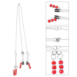  Sadist's Fancy Nipple on Clit Torture Toy 