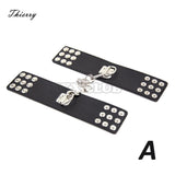  Like a Rock Star Leather Bondage Cuffs 