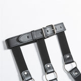  Gothic Punk BDSM Body Harness 