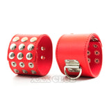  Like a Rock Star Leather Bondage Cuffs 
