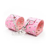  Like a Rock Star Leather Bondage Cuffs 