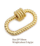  Glistening Carabiners Jewellery Lock 