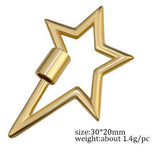  Glistening Carabiners Jewellery Lock 