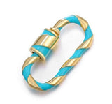  Glistening Carabiners Jewellery Lock 