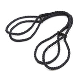  Adjustable Black Nylon Rope Cuffs 