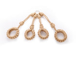  Slave's Knitted Rope Play Hogtie Harness 