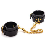  Ravishing Black Leather BDSM Cuffs 