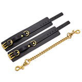  Ravishing Black Leather BDSM Cuffs 