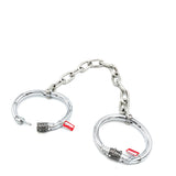  Combination Lock Iron Shackles 