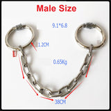  Combination Lock Iron Shackles 