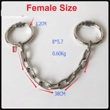  Combination Lock Iron Shackles 