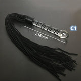  Luxurious Crystal Dildo Flogger 