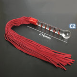  Luxurious Crystal Dildo Flogger 