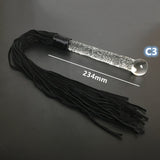  Luxurious Crystal Dildo Flogger 