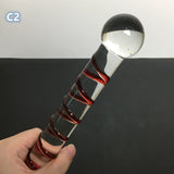  Luxurious Crystal Dildo Flogger 