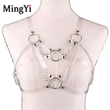  Slut-Shaming BDSM Chest Harness 