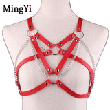  Slut-Shaming BDSM Chest Harness 