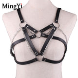  Slut-Shaming BDSM Chest Harness 